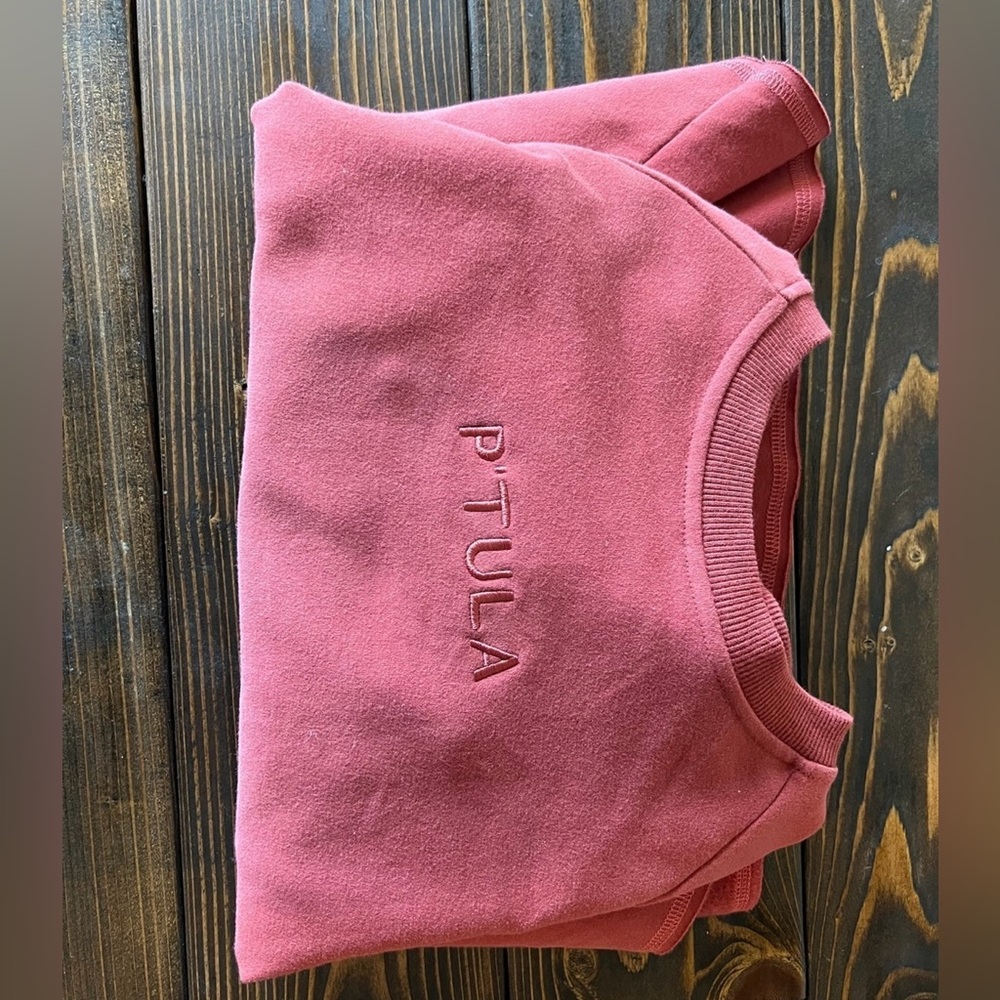 P’tula Cropped Crewneck